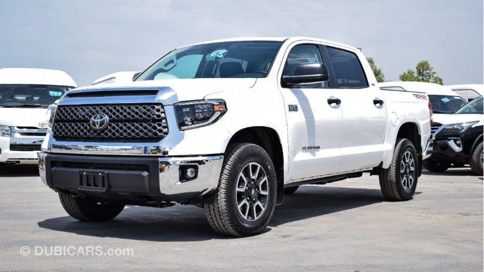 Toyota Tundra V8 Crewmax TRD Off Road 5.7L Petrol 2020 for sale. White