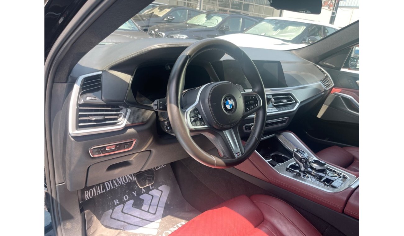 بي أم دبليو X6 40i M سبورت BMW X6 40i X Drive M kit GCC 2021 Under Warranty and Free Service From Agency