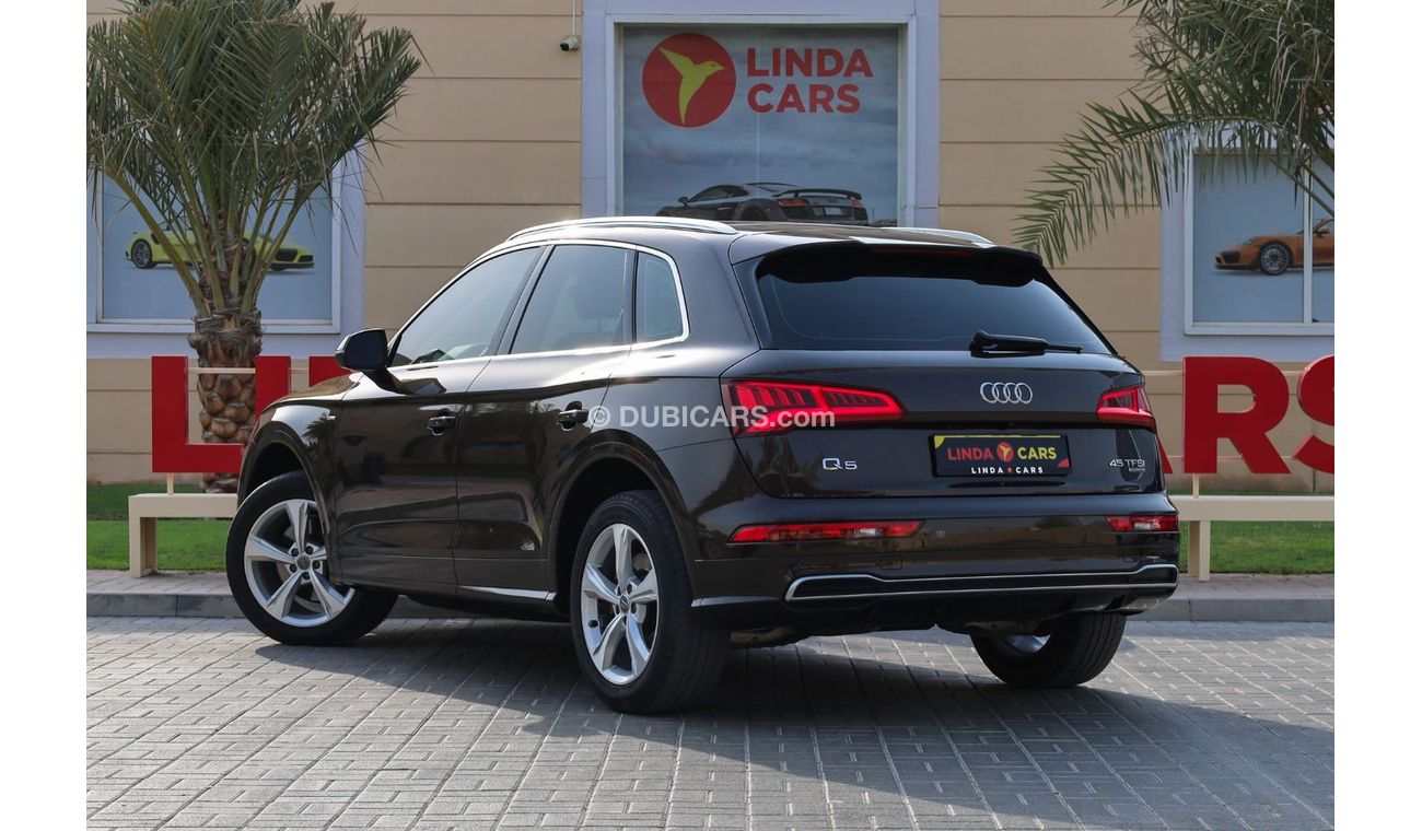 Audi Q5 45 TFSI Quattro Design Audi Q5 45TFSI Quattro S-line 2018 GCC under Warranty with Flexible Down-Paym