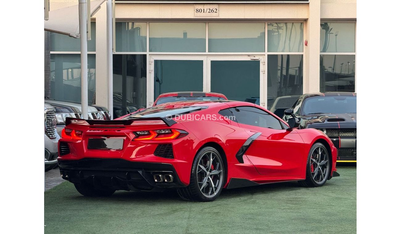 شيفروليه كورفت CHEVROLET CORVETTE C8 Z51 STINGRAY 2020 GCC FULL OPTION ORIGINAL PAINT UNDER WARRANTY PERFECT CONDIT