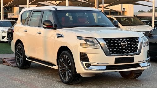 Nissan Patrol Nissan petrol SE platinum V8 full option GCC model:2014 kit:2022 in good shape