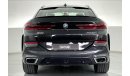 بي أم دبليو X6 40i M Sport | سنة ضمان مجانية | نسبة التمويل 1.99% | خالية من أضرار الفيضانات