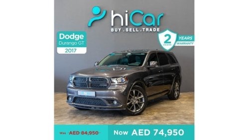 Dodge Durango AED 1,149pm • 0% Downpayment • GT • 2 Year Warranty