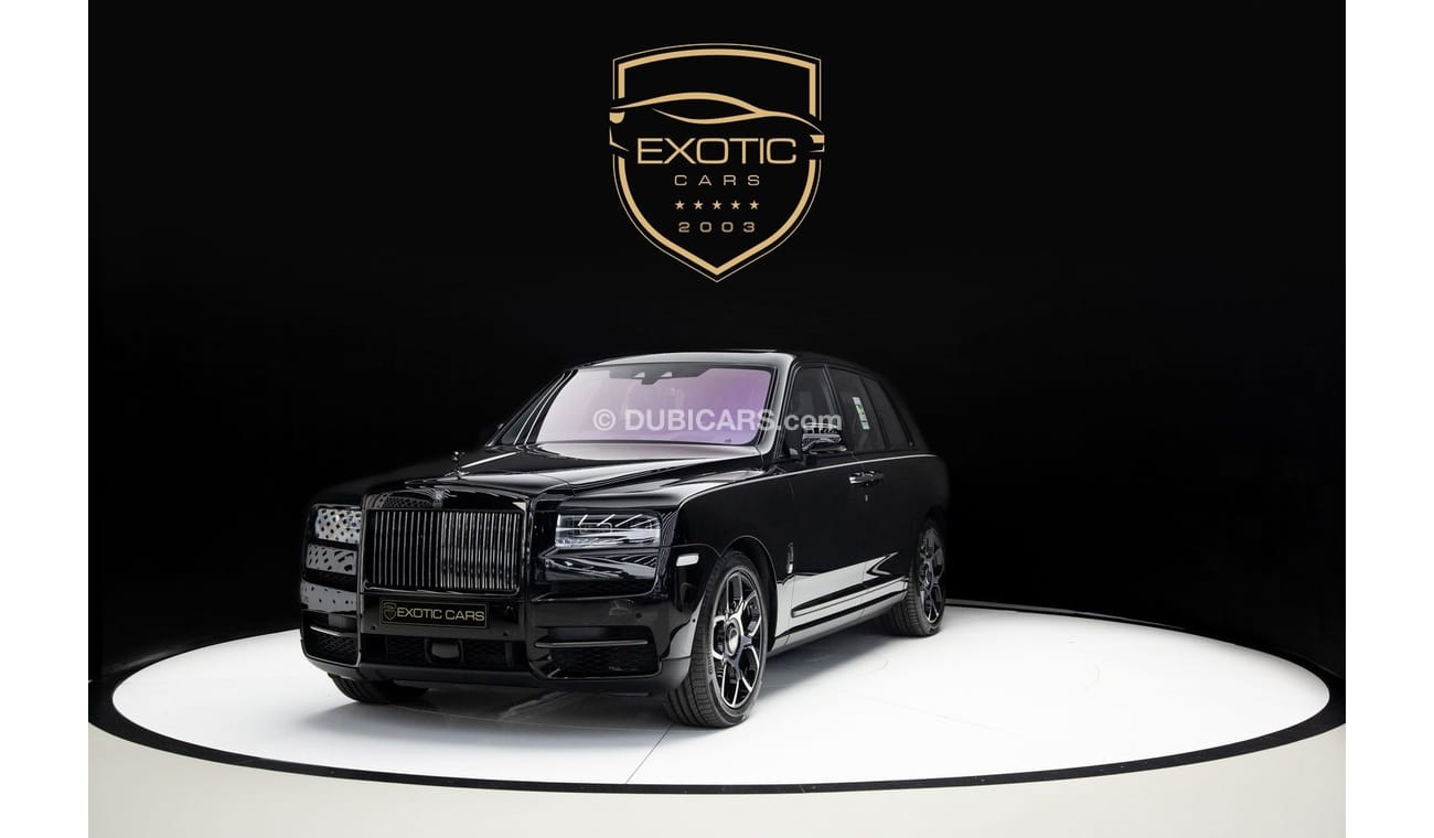 Rolls-Royce Cullinan BLACK BADGE