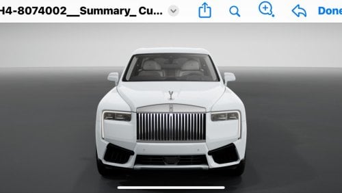 Rolls-Royce Cullinan Contact via Phone Only No WhatsApp Available