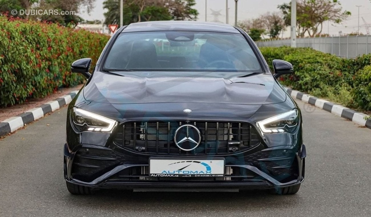 Mercedes-Benz CLA 35 AMG 4Matic Coupe , New Facelift , Night Package , 2024 GCC , 0Km , With 2 Years Unlimited Mileage Warran