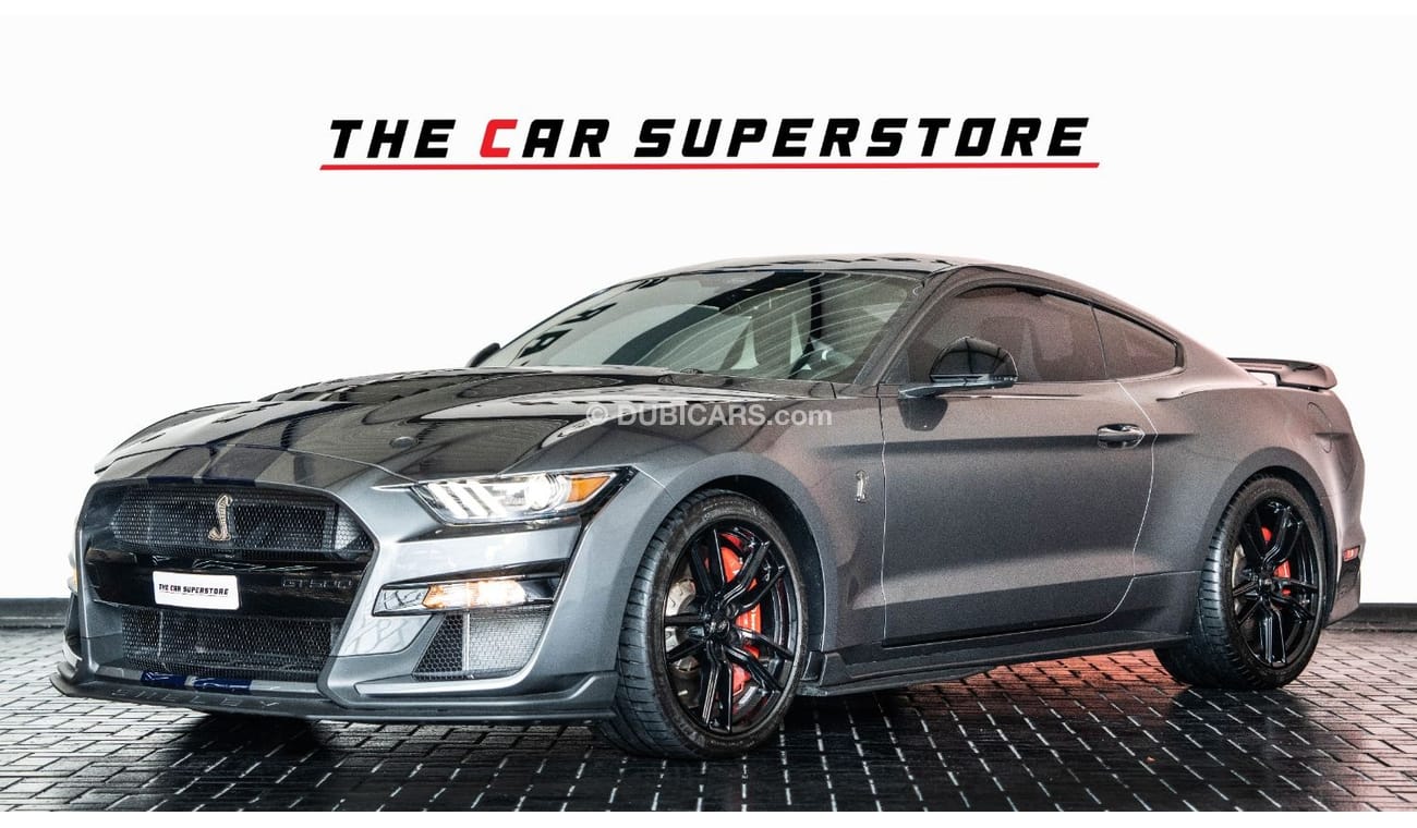 فورد موستانج 2021-FORD MUSTANG SHELBEY GT500-GCC-SERVICE CON. 60,000 km or 30 oct 2024 -WARRANTY TILL 30 Oct 2026