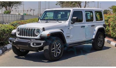 Jeep Wrangler Unlimited Sahara Turbo , 2024 GCC , 0Km , With 3 Years Warranty @Official Dealer