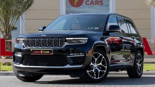 جيب جراند شيروكي Jeep Grand Cherokee Summit 2023 American Spec under Warranty with Flexible Down-Payment.