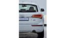 Audi Q5 EXCELLENT DEAL for our Audi Q5 40TFSi QUATTRO ( 2017 Model ) in White Color GCC Specs