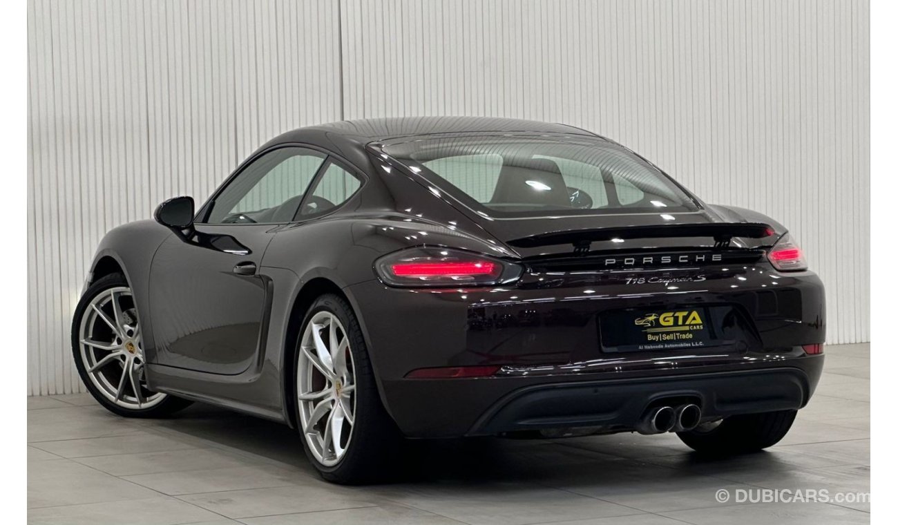 بورش كايمان 718 2017 Porsche 718 Cayman S, May 2025 Porsche Warranty, Full Porsche Service History, GCC