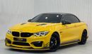 بي أم دبليو M4 2018 BMW M4 CONVERTIBLE, 1 Year warranty, Full Service History With Abu Dhabi Motors, GCC