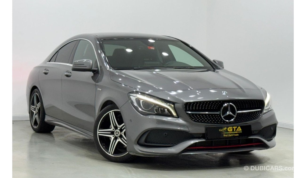 Mercedes-Benz CLA 250 Std 2.0L (221 HP) 2018 Mercedes Benz CLA250 AMG 4MATIC, Warranty, Full Service History, Low Kms, GCC