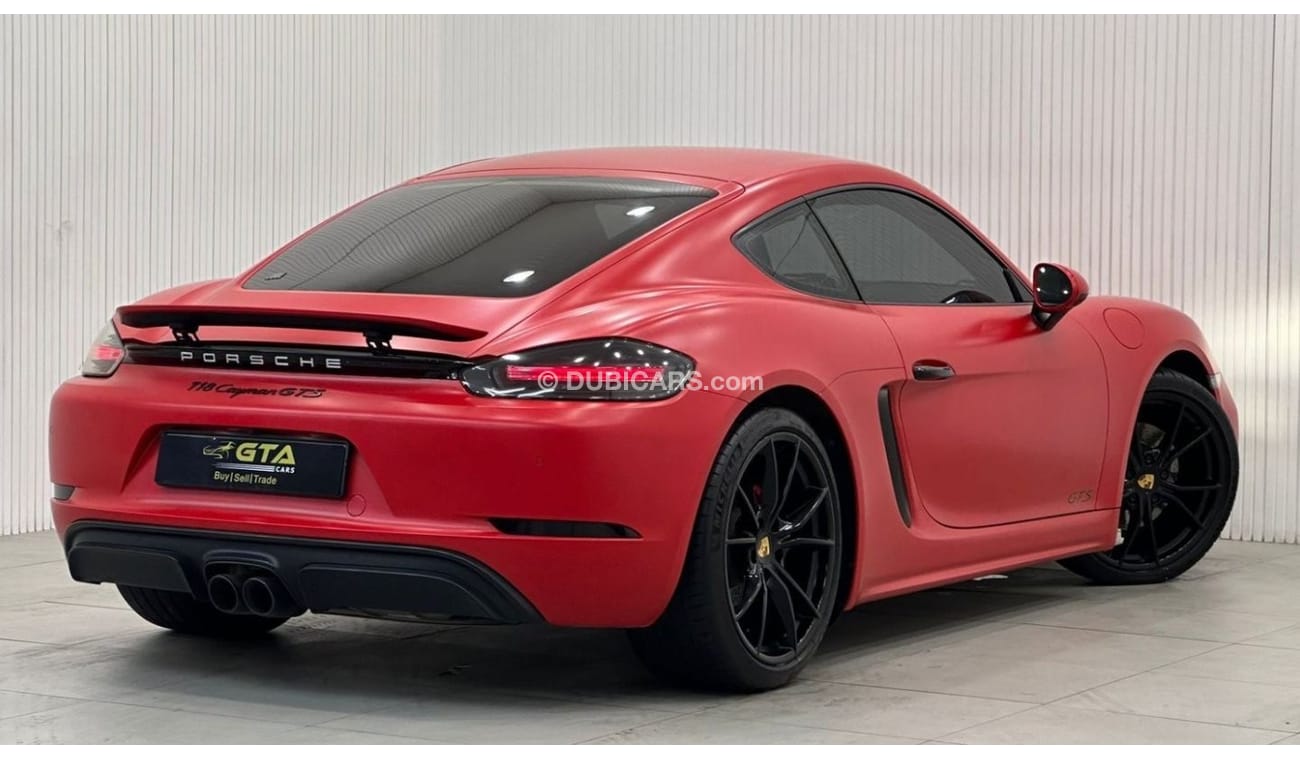 بورش كايمان 718 2018 Porsche Cayman GTS , August 2024 Porsche Warranty, Full Porsche Service History, GCC