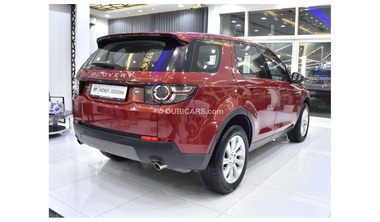 لاند روفر دسكفري سبورت EXCELLENT DEAL for our Land Rover Discovery Sport SE Si4 ( 2016 Model ) in Red Color GCC Specs