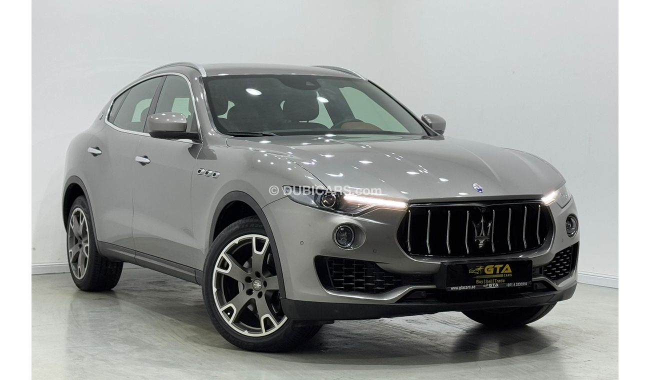 Maserati Levante Std 3.0L (350 HP) 2017 Maserati Levante, Warranty, Full Service History, Full Options, Low Kms, GCC