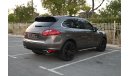 بورش كايان 0 % DP - AGENCY MAINTAINED - PORCSHE CAYENNE S 2014 - 4.6TC V8 4WD - BROWN INTERIOR - MINT CONDITION