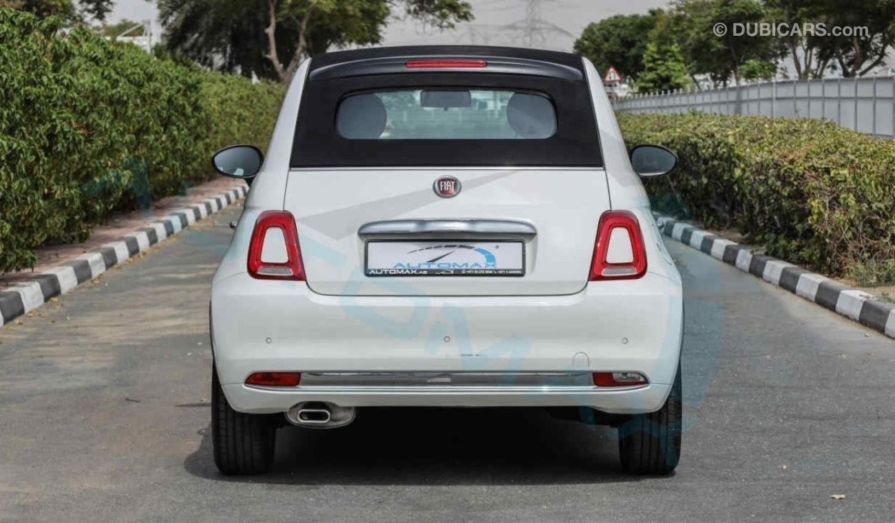 Fiat 500 Cabrio 1.4L FWD , 2024 GCC , 0Km , With 5 Years or 120K Km Warranty @Official Dealer