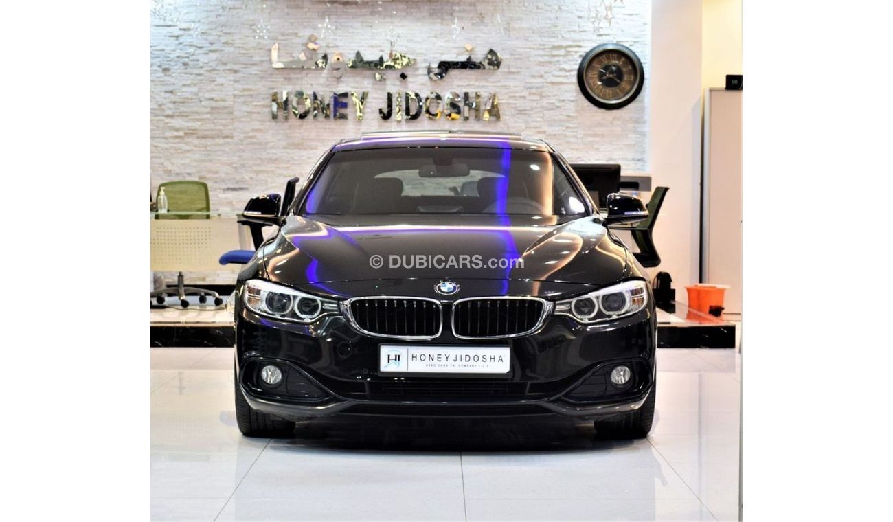 BMW 420i ONLY 60000 KM! BMW 420i Gran Coupe 2015 Model!! in Black Color! GCC Specs