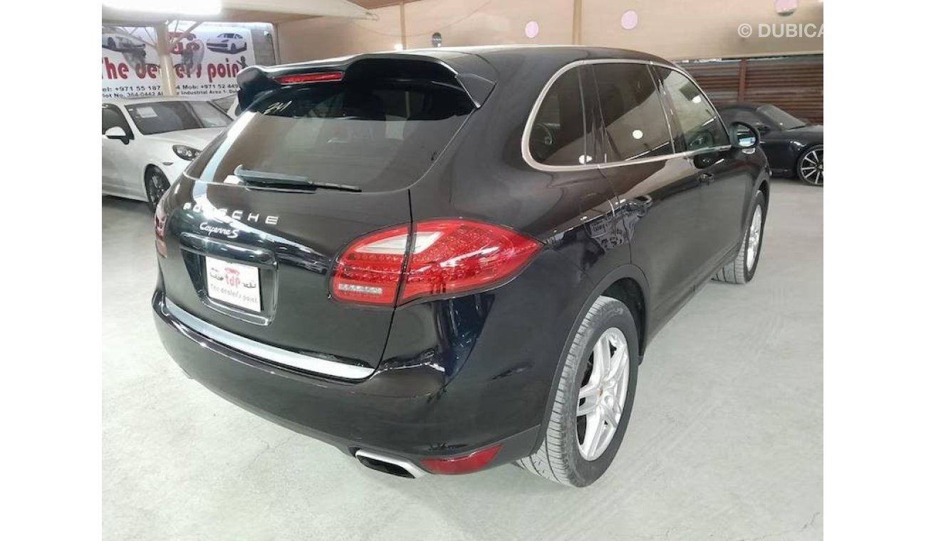 بورش كايان أس PORSCHE CAYENNE S 4.8L 2012, WITH LOW MILEAGE, SUNROOF AND MORE..