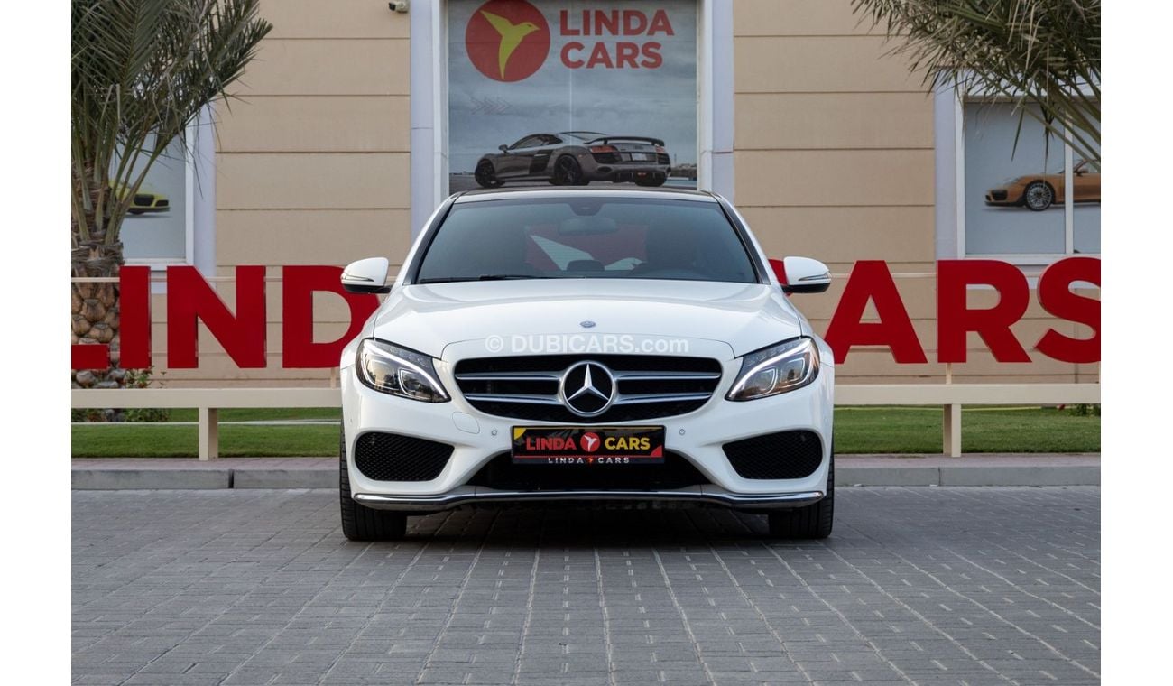 مرسيدس بنز C200 Mercedes-Benz C200 AMG Pack 2016 GCC under Warranty with Flexible Down-Payment.