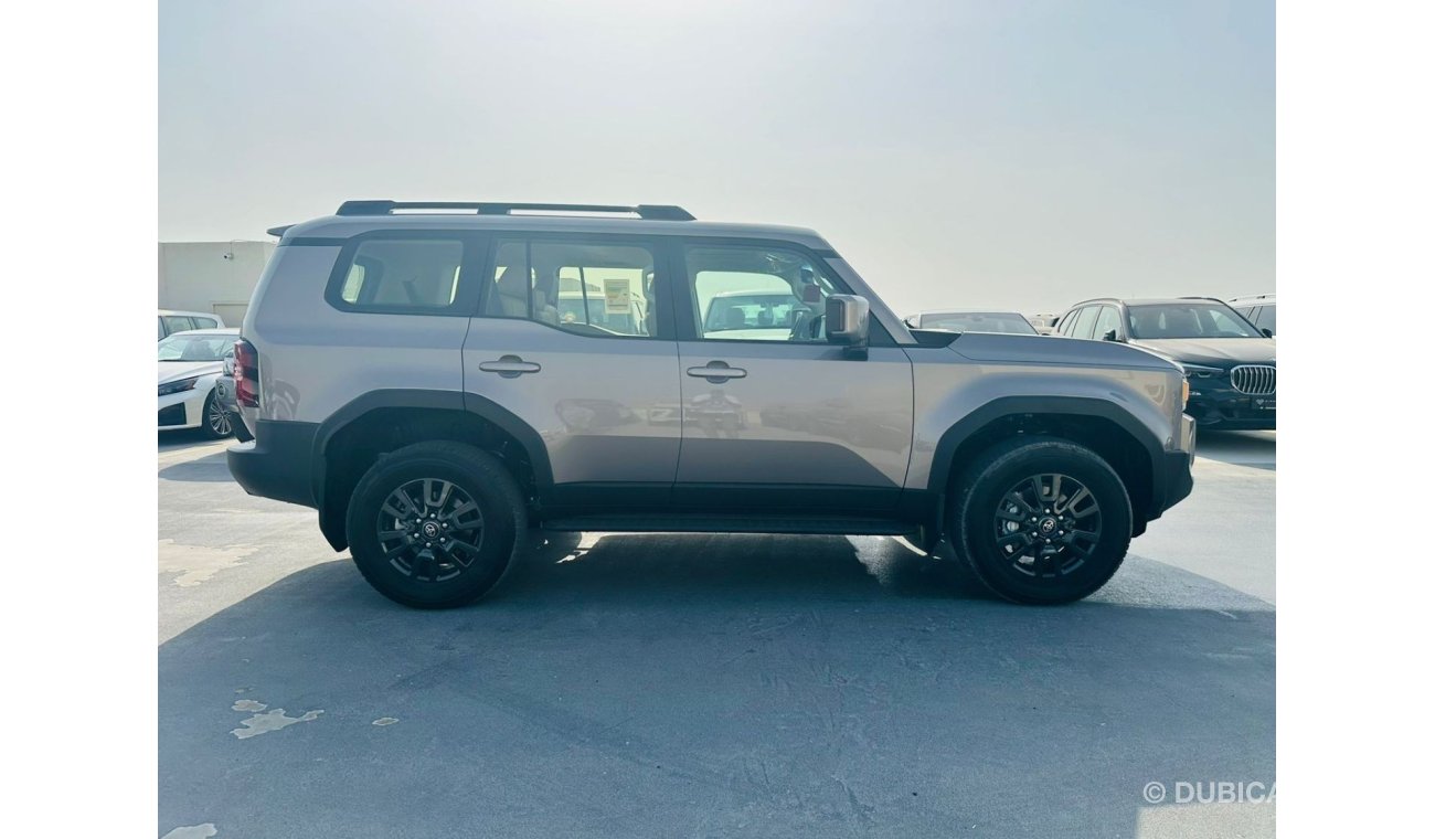 تويوتا برادو 2.4L GXL , LEATHER SEAT, PUSH START, ELECTRIC BACK DOOR, ALLOY WHEELS, MODEL 2024