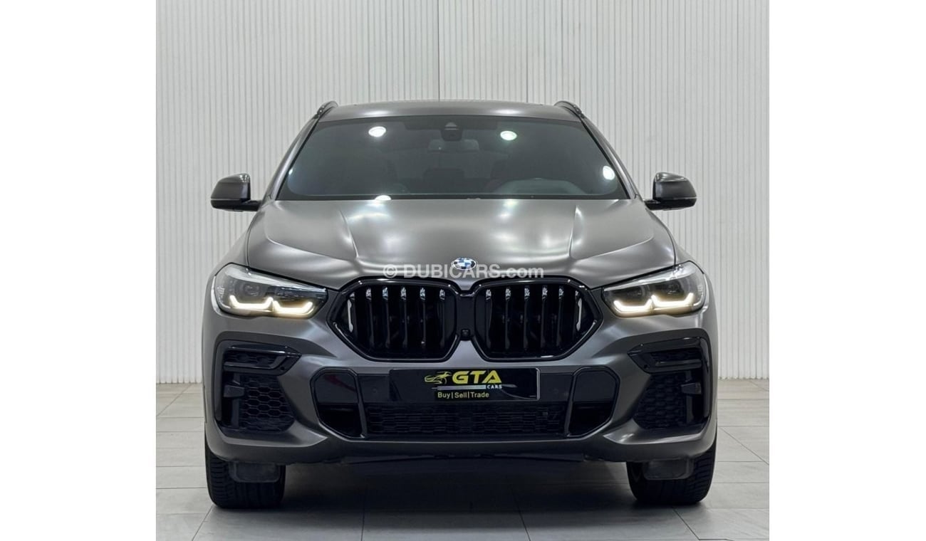 BMW X6 2022 BMW X6 xDrive40i MSport, Dec 2026 AGMC Warranty + Service Package, Full Service History, GCC