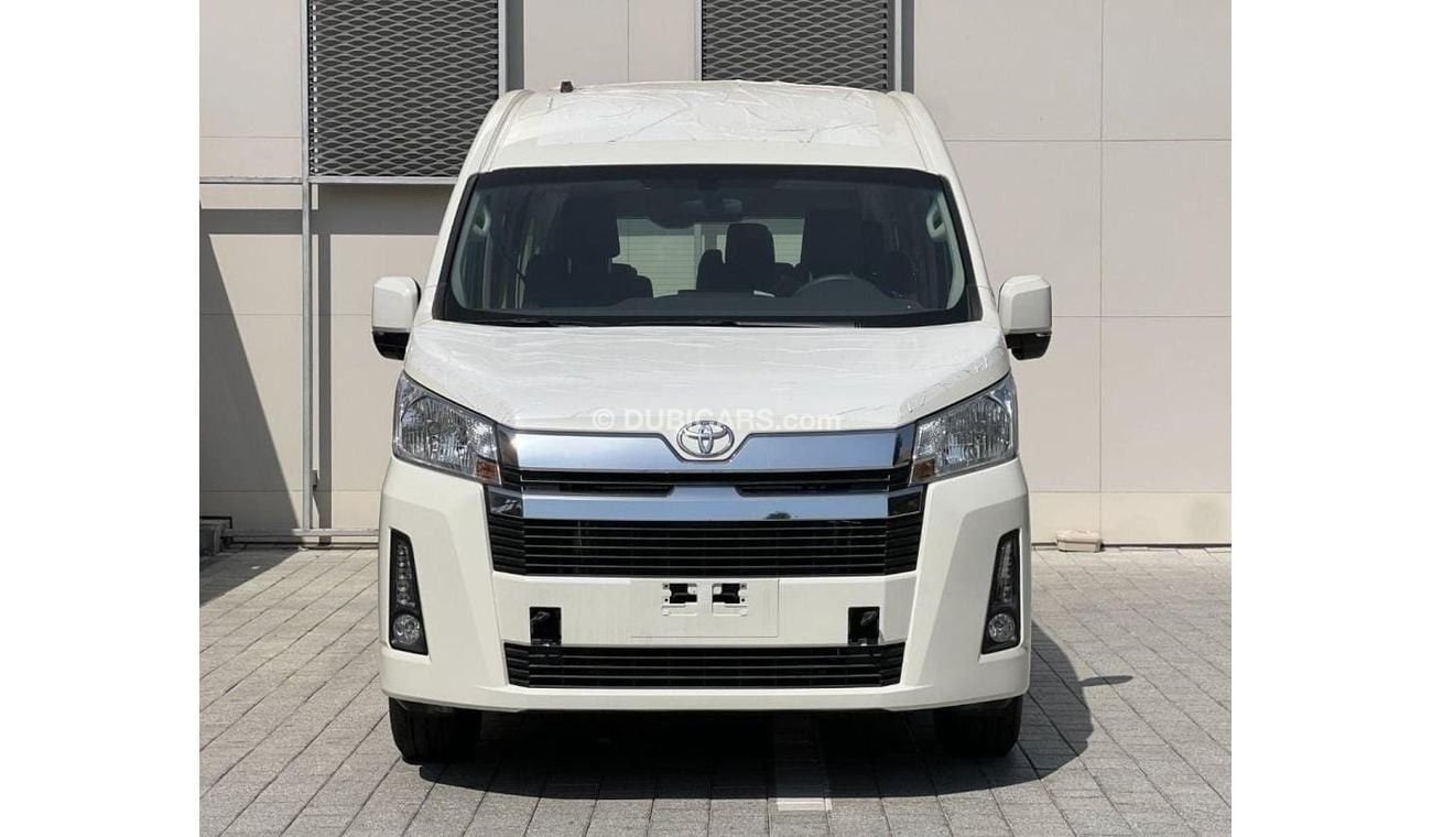 تويوتا هاياس 2025 Toyota Hiace GL 13-Seater High-Roof Full-Option 3.5L V6 Petrol M/T RWD Only For Export