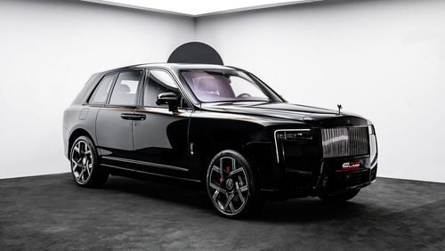 Rolls-Royce Cullinan Black Badge 2025 - GCC - Under Warranty and Service Contract