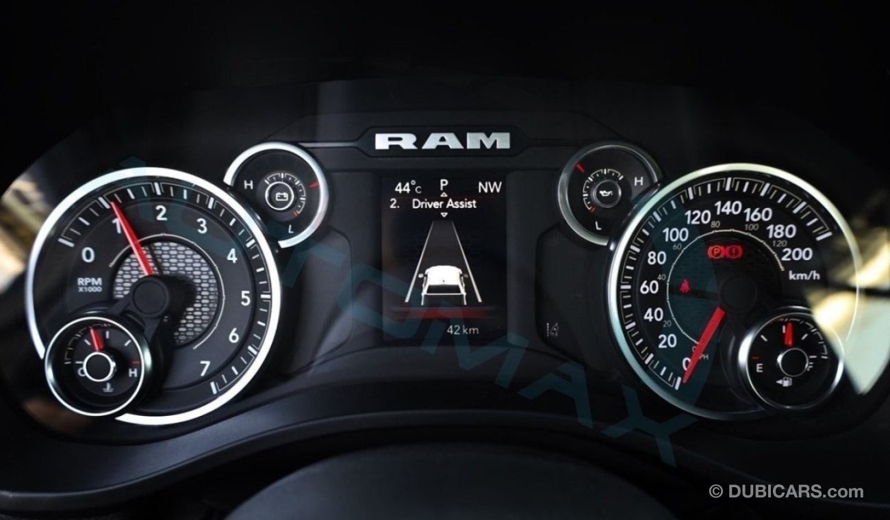 RAM 1500 (НА ЭКСПОРТ , For Export) BIG HORN Crew Cab SST 3.0TT Hurricane , 2025 GCC , 0Km , Без пробега