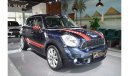 ميني كوبر كونتري مان Countryman | Cooper S | GCC Specs | Excellent Condition | Accident Free | Single Owner