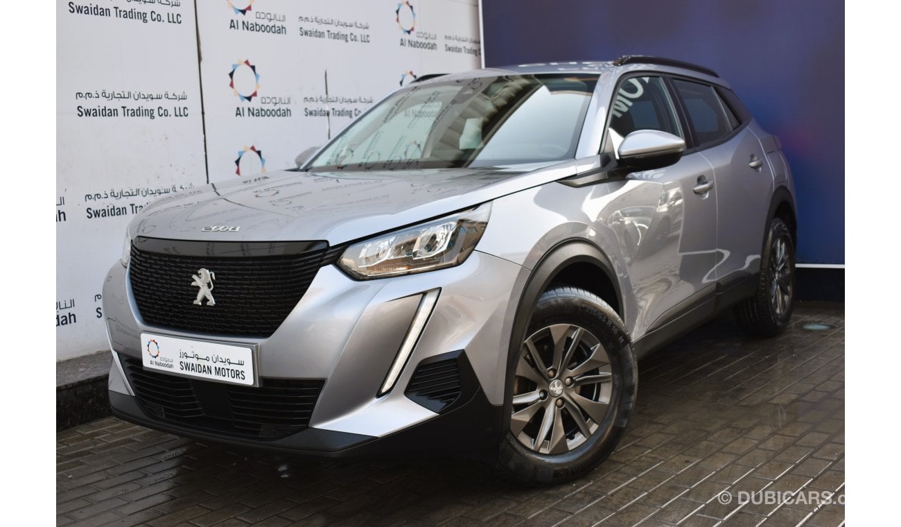 Peugeot 2008 AED 999 PM | ACTIVE 1.2L TC AT GCC MANUFACTURER WARRANTY 2028 OR 100K KM