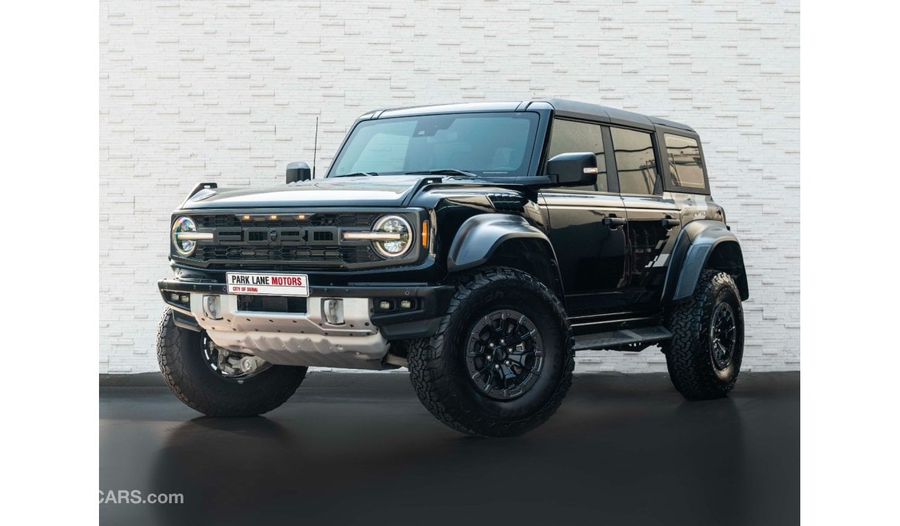 فورد برونكو رابتور AED 5,819 PM • BRONCO RAPTOR 3.0L V6 • LOW KMS • AL TAYER MOTORS FORD WARRANTY AND SERVICE CONTRACT