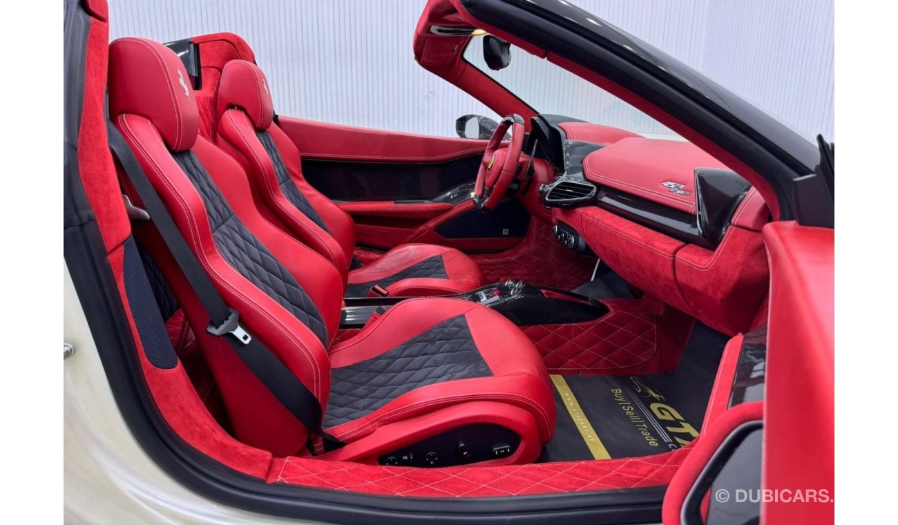 Ferrari 488 2013 Ferrari 458 Spider, Ferrari Agency Full Service History, GCC