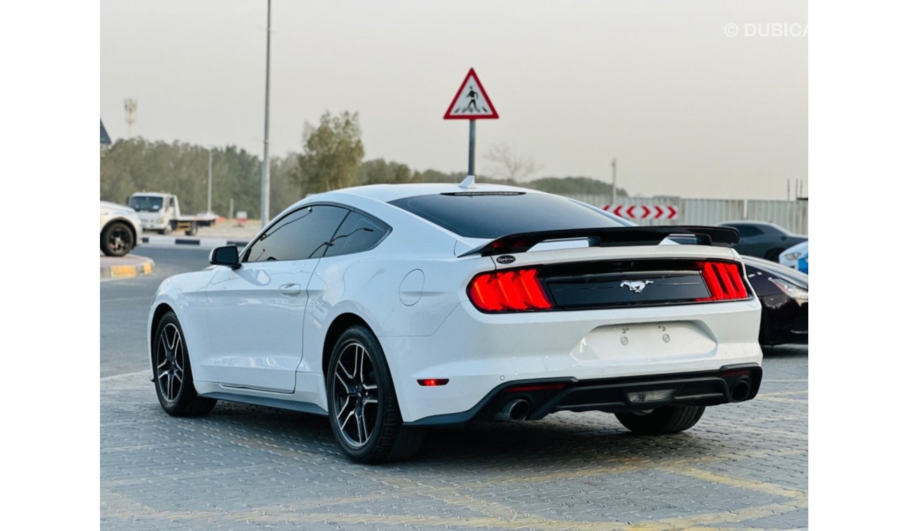 Ford Mustang EcoBoost MONTHLY 1180/- AED | 0% DP | Blind Spot | Touch Screen | Leather Seats | Paddle Shifters | 