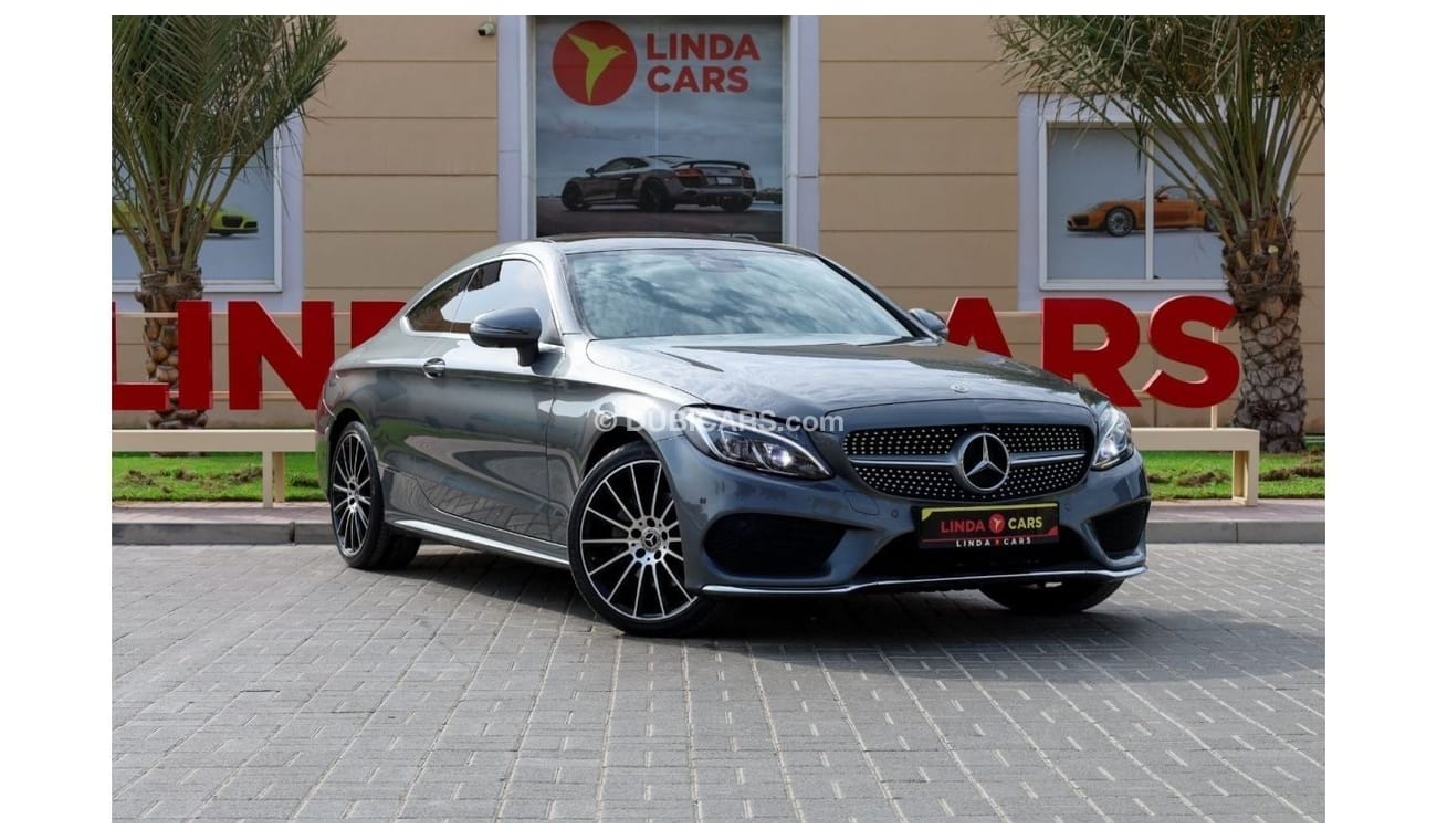 Mercedes-Benz C 200 Coupe Mercedes-Benz C200 Coupe AMG Pack 2018 GCC under Warranty with Flexible Down-Payment.