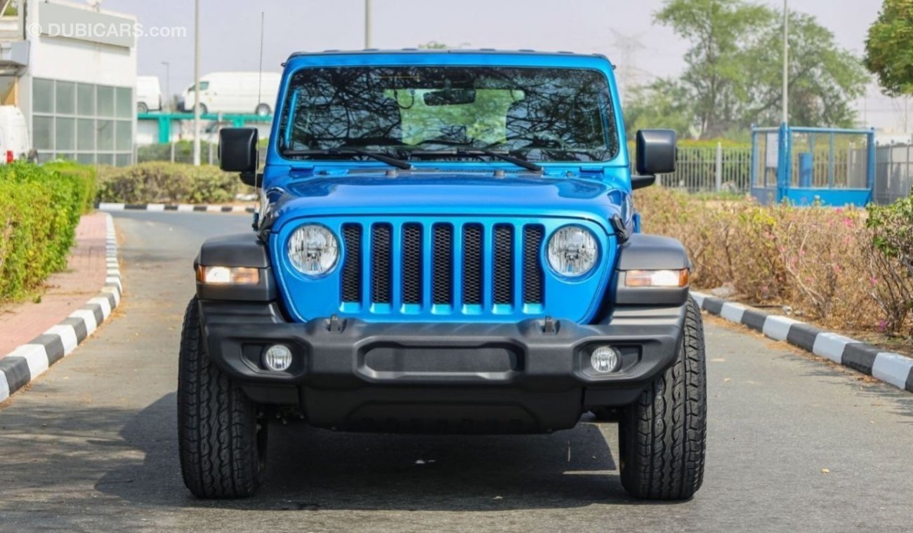 Jeep Wrangler Unlimited Sport Plus V6 3.6L , 2023 GCC , 0Km , With 3 Years or 60K Km Warranty @Official Dealer