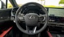 Lexus RX 500h 2.4L HYBRID - BLACK: F SPORT STYLING, HUD, PANORAMIC ROOF, 360 CAM, DIGITAL KEY