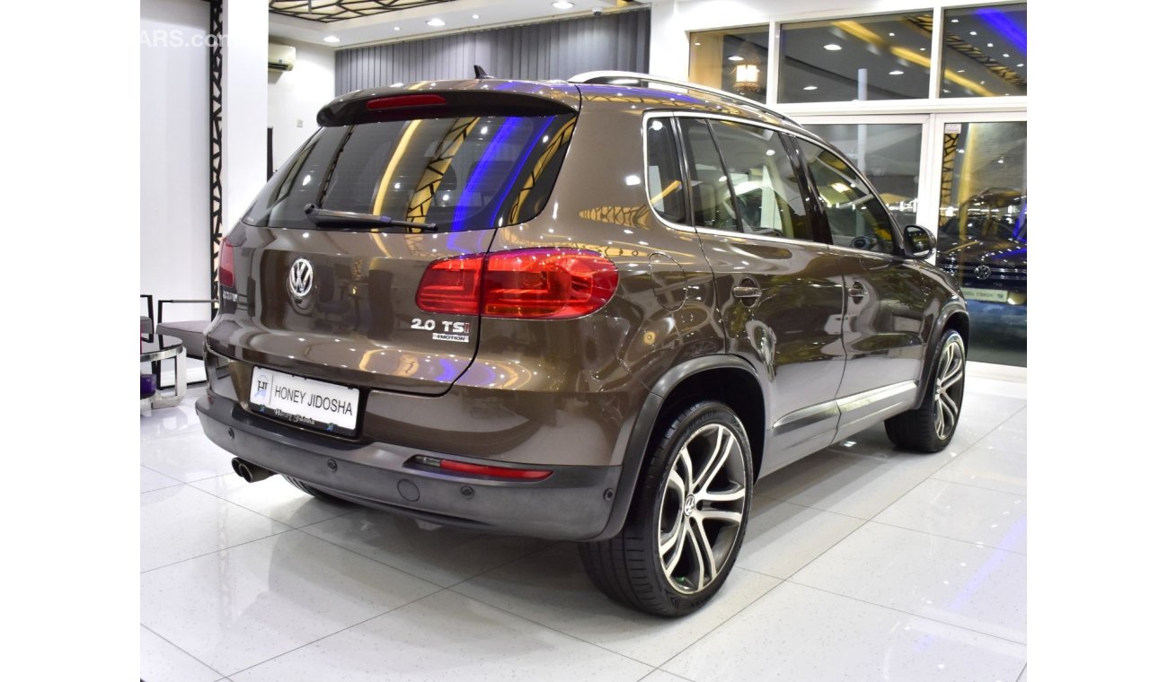 Volkswagen Tiguan EXCELLENT DEAL for our Volkswagen Tiguan 2.0 TSi 4Motion ( 2014 Model ) in Brown Color GCC Specs