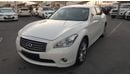 Infiniti Q70 Infinity Q70 model 2014 GCC car prefect condition full option sun roof leather seats navigation sen