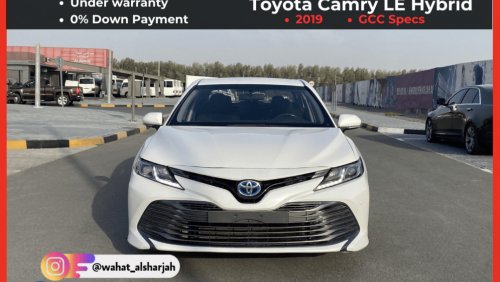 Toyota Camry LE Bank financing of 805 AED per month / GCC specs / 2019 Model - 2.5L V4 Hybrid engine Ref#J055