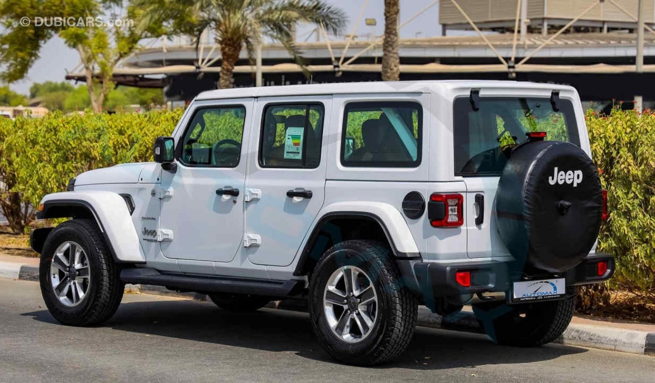 جيب رانجلر JEEP WRANGLER UNLIMITED SAHARA , V6 , 3.6L , 2023,  GCC, 0Km, Без пробега , (ТОЛЬКО НА ЭКСПОРТ)