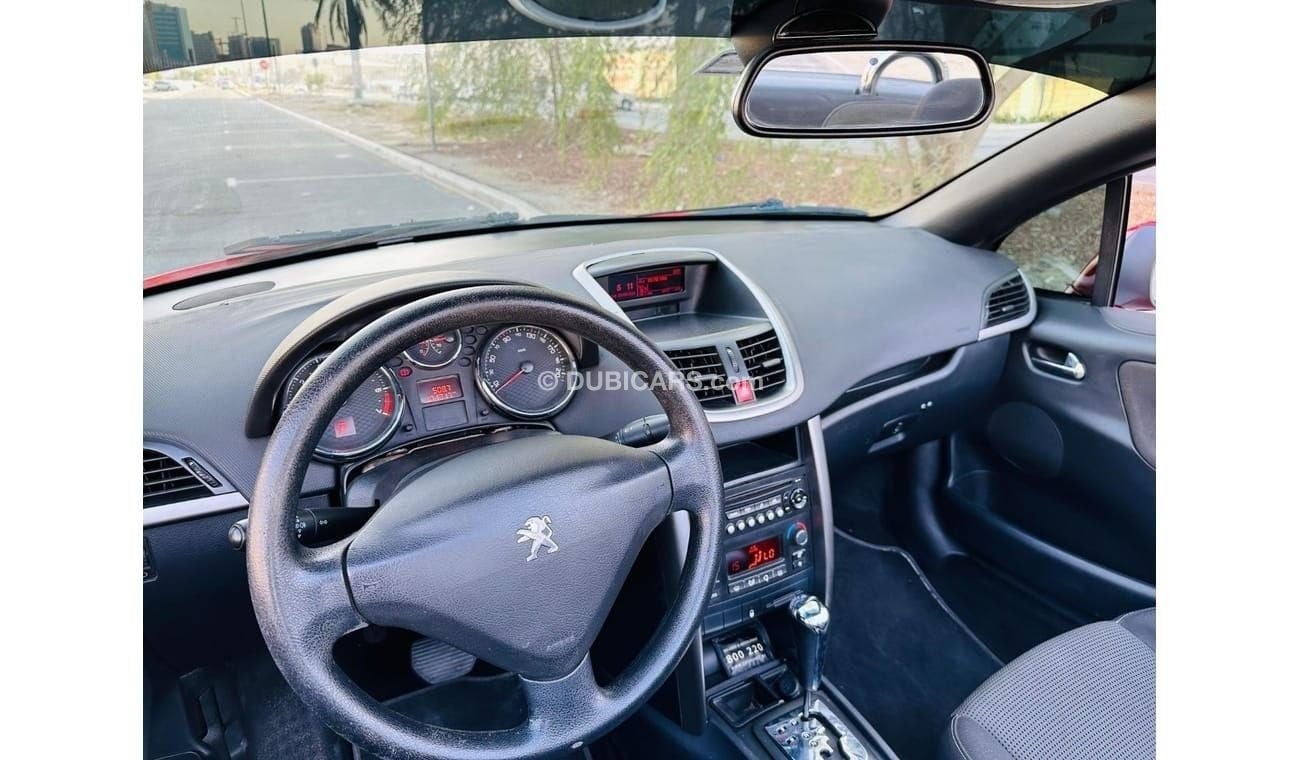 بيجو 207 AED 1,980 PM PEUGEOT 207 CC 1.6 | HARD TOP CONVERTIBLE | WELL MAINTAINED | GCC