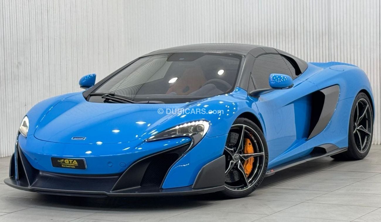 مكلارين 675LT 2016 McLaren 675LT Spider 1 Of 500, 13 Months McLaren Warranty, Carbon Fiber Package, GCC