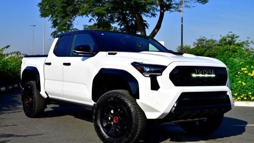 تويوتا تاكوما 2024 TOYOTA TACOMA DOUBLE CAB TRD PRO I-FORCE MAX HYBRID 2.4L TURBO 4WD AT