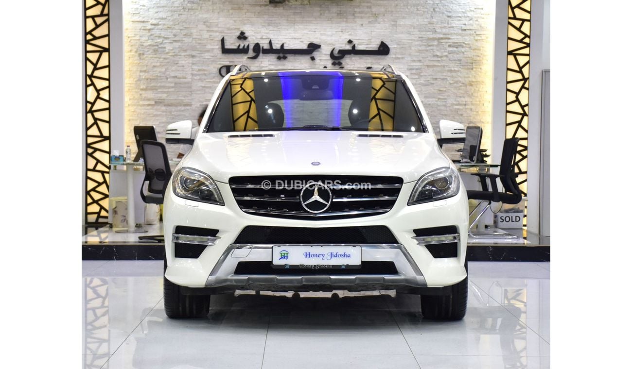 مرسيدس بنز ML 500 EXCELLENT DEAL for our Mercedes Benz ML500 4Matic ( 2013 Model ) in White Color GCC Specs