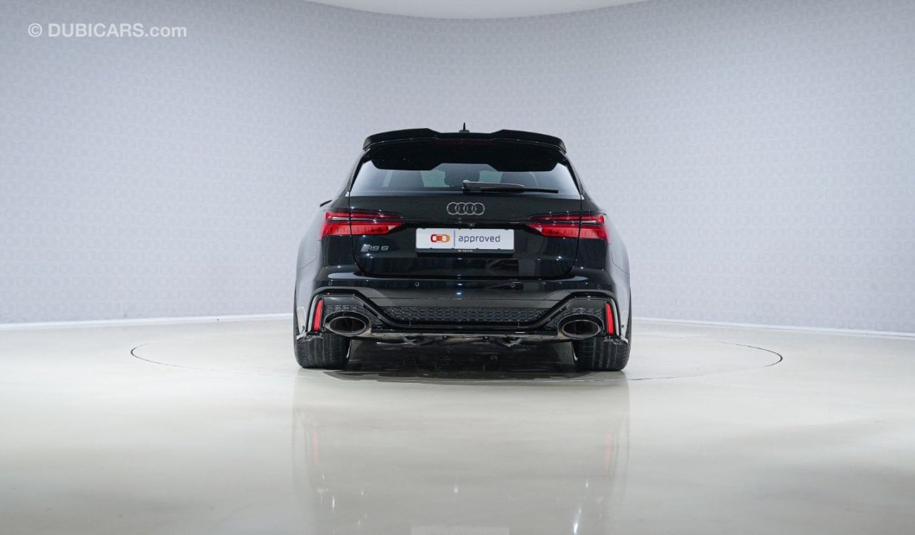 أودي RS6 Avant TFSI quattro 4.0L - 2 Years Approved Warranty - Approved Prepared Vehicle