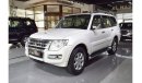 Mitsubishi Pajero صبغ وكاله GLS 3.0L | GCC Specs | Original Paint | Excellent Condition | Accident Free