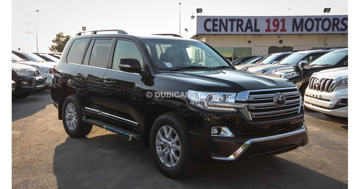 Toyota Land Cruiser V8 Black Petrol Right Hand Drive for sale. Black, 2016