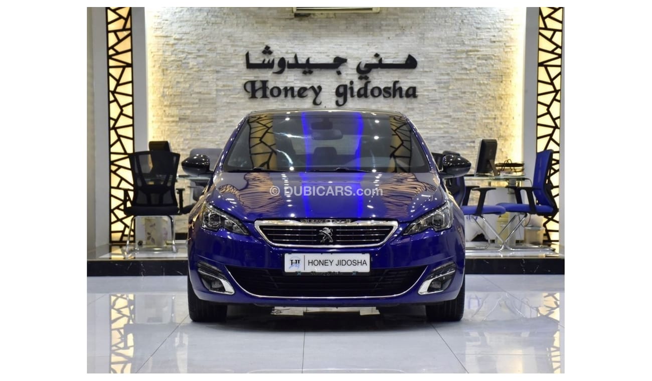 Peugeot 308 EXCELLENT DEAL for our Peugeot 308 GT-Line ( 2016 Model ) in Blue Color GCC Specs